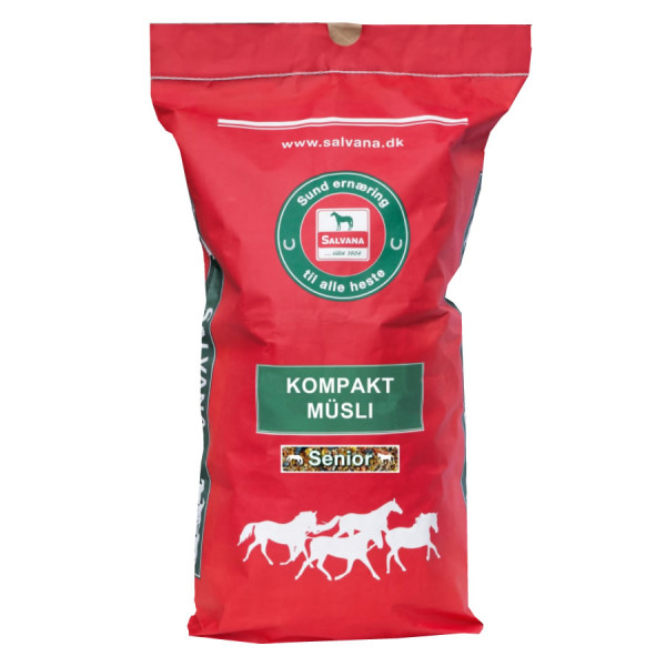 Salvana Kompakt Müsli Senior- Müzli idős lovak részére