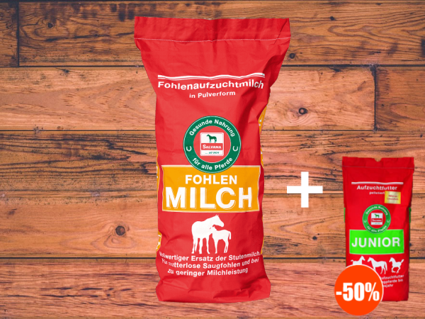 SALVANA Fohlenmilch csikótejpor-25 kg - Junior- 20kg 50%